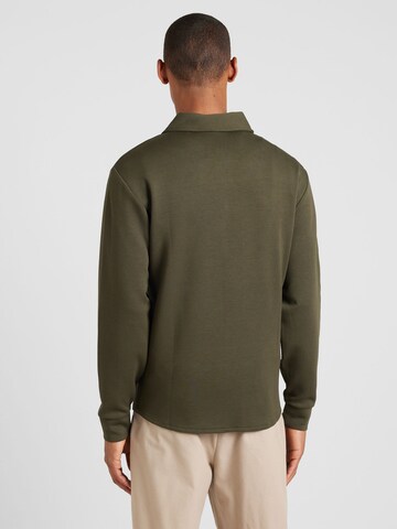 SELECTED HOMME - Sudadera con cremallera en verde
