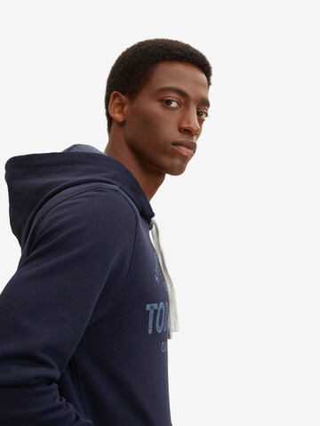 TOM TAILOR Sweatshirt in Blauw