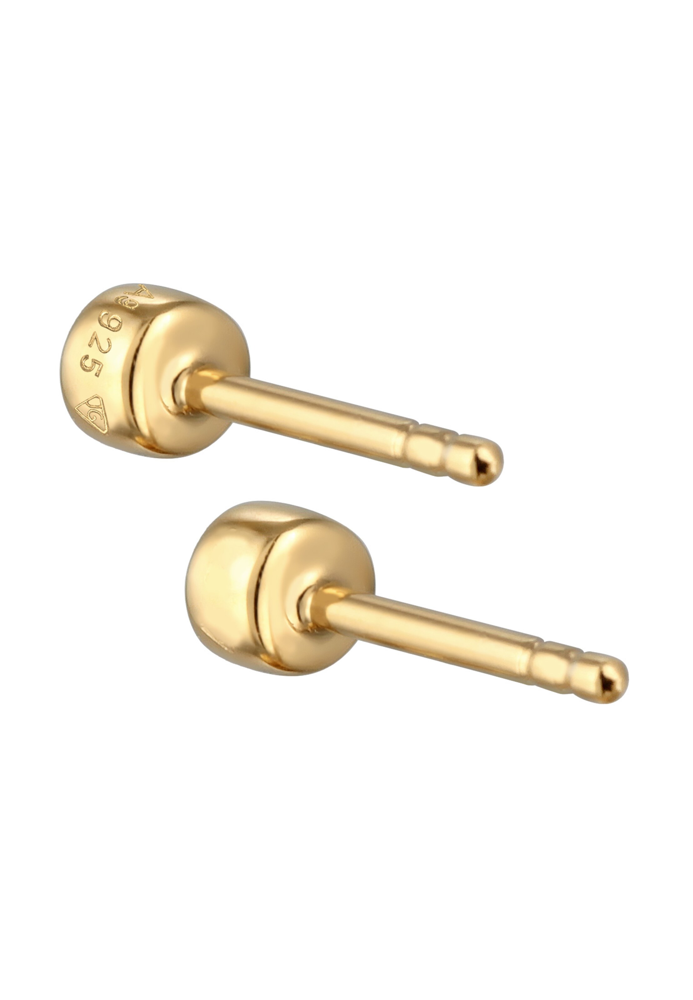 ELLI Earrings 'Solitär' in Gold