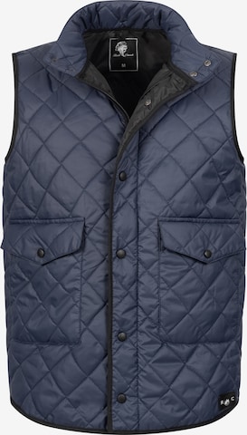 Rock Creek Vest in Blue: front