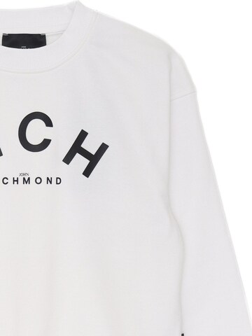 John Richmond Sweatshirt 'MAGAL' in Weiß