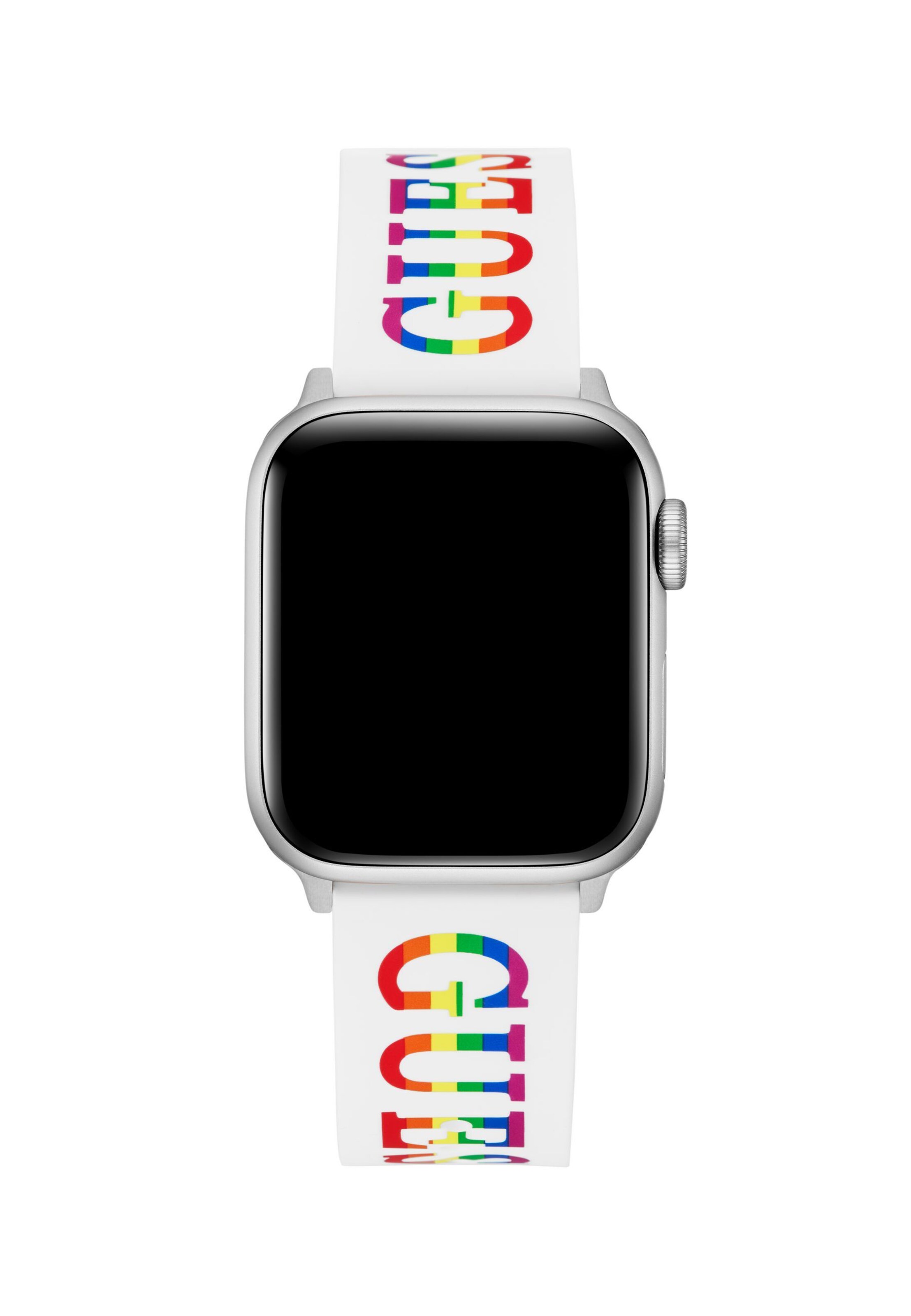 GUESS Armband 'Worn with Pride' in Weiß