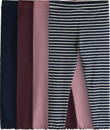 The Set Skinny Leggingsit värissä sininen: etupuoli