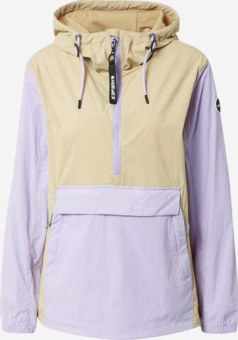 ICEPEAK Outdoor Jacket 'AALENA' in Beige: front