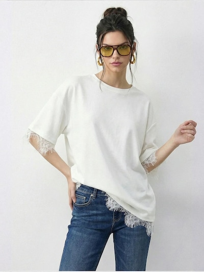 Bianco Lucci T-shirt 'T-Shirts' en S en ocre, Vue avec produit