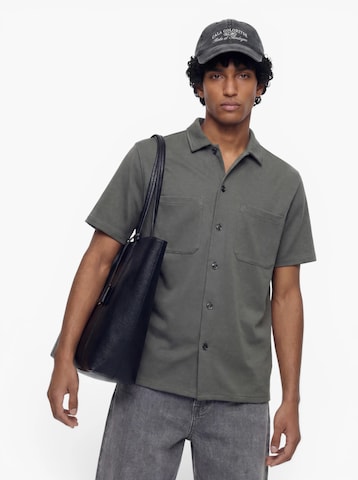 Only & Sons Regular fit Πουκάμισο 'ONSNEWKODYL' σε γκρι: μπροστά