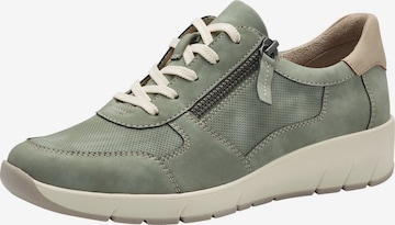 JANA Sneakers laag in Groen: voorkant