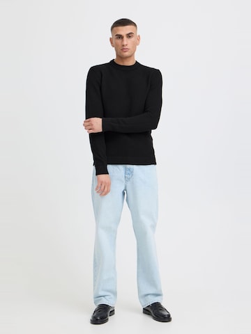 !Solid Sweter 'Valencia' w kolorze czarny: przód