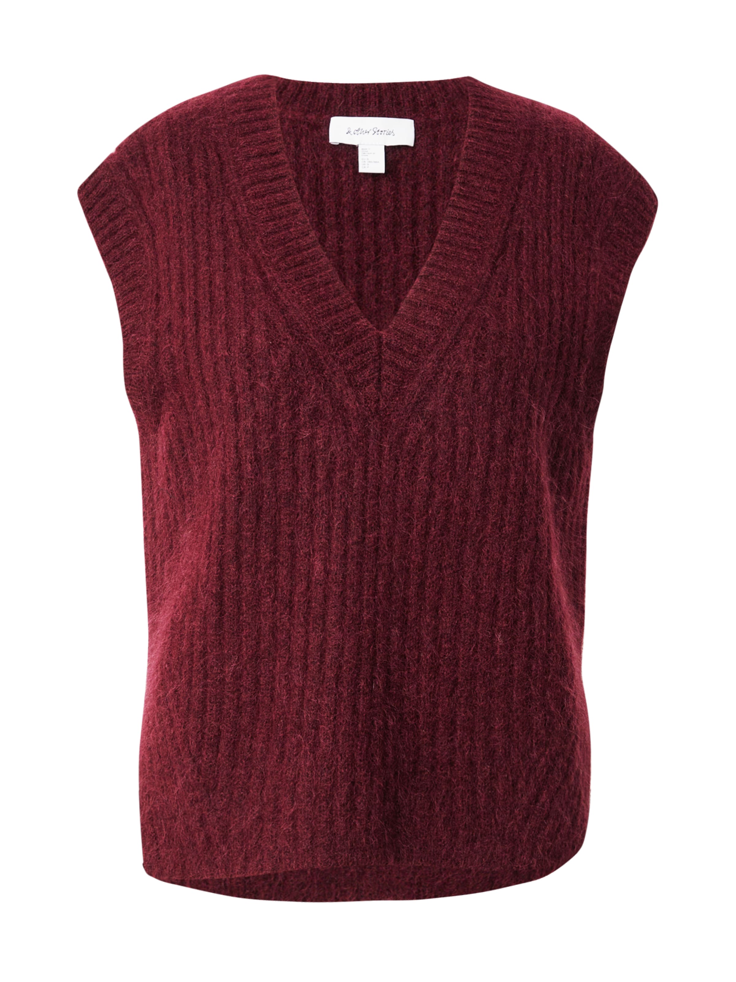 & Other Stories Trui in de kleur Wijnrood, Productweergave