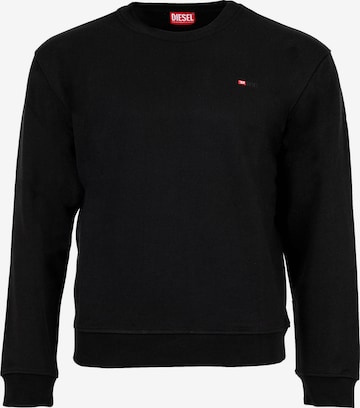 Sweat-shirt DIESEL en noir : devant