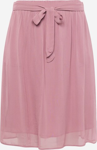 ABOUT YOU Curvy Rok 'Taria' in Roze: voorkant