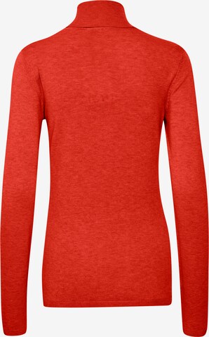 ICHI Sweater 'MAFA' in Orange
