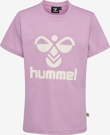 Hummel Shirt in Lila: voorkant