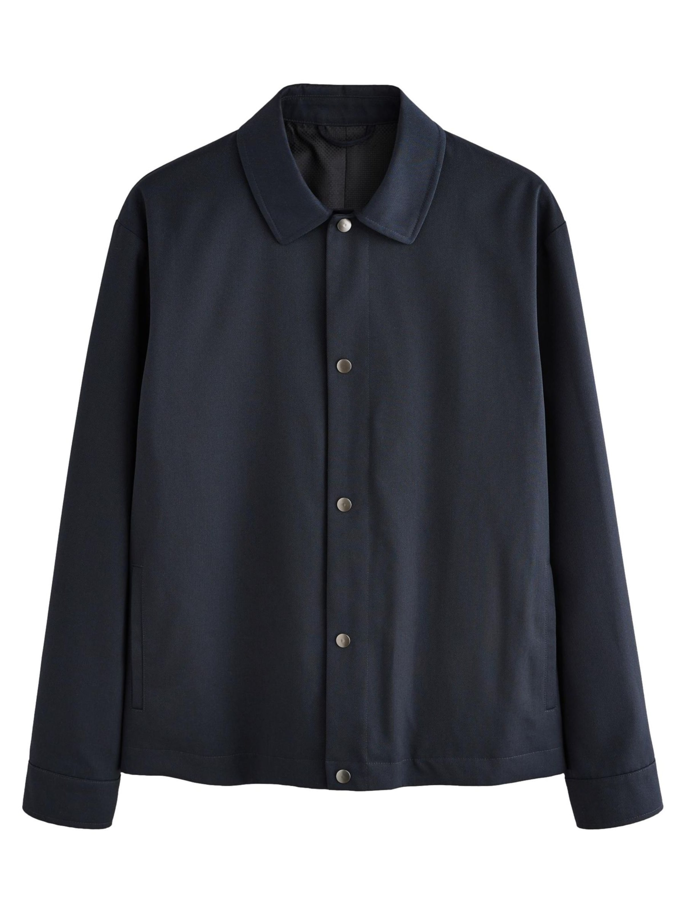 Next Jacke in Blau: Vorderseite