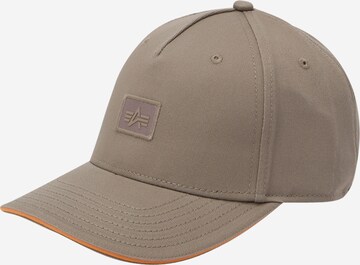 ALPHA INDUSTRIES Cap 'Essentials' in Beige: predná strana