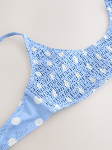 Next Bustier Bikini felső - kék