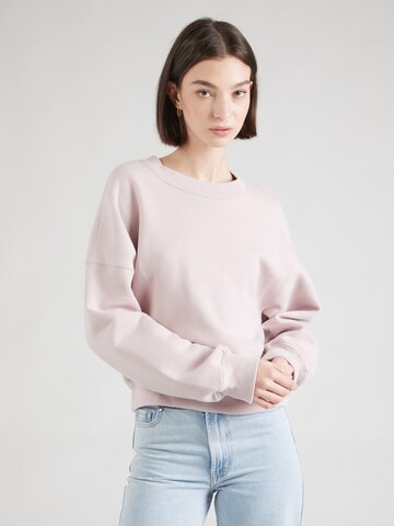 Abercrombie & FitchSweater majica 'CHEEKY' - ljubičasta boja: prednji dio