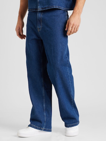 Calvin Klein Jeans Wide leg Jeans in Blue: front