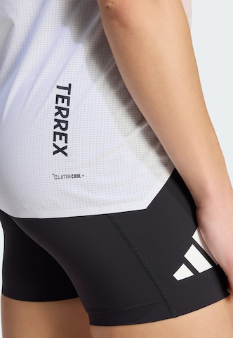 ADIDAS TERREX - Top deportivo 'XPR Pro' en blanco