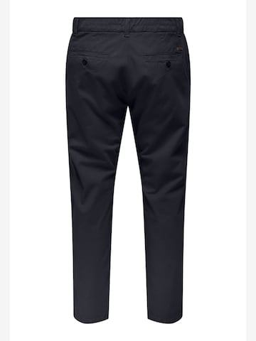 Only & Sons Regular Broek in Blauw