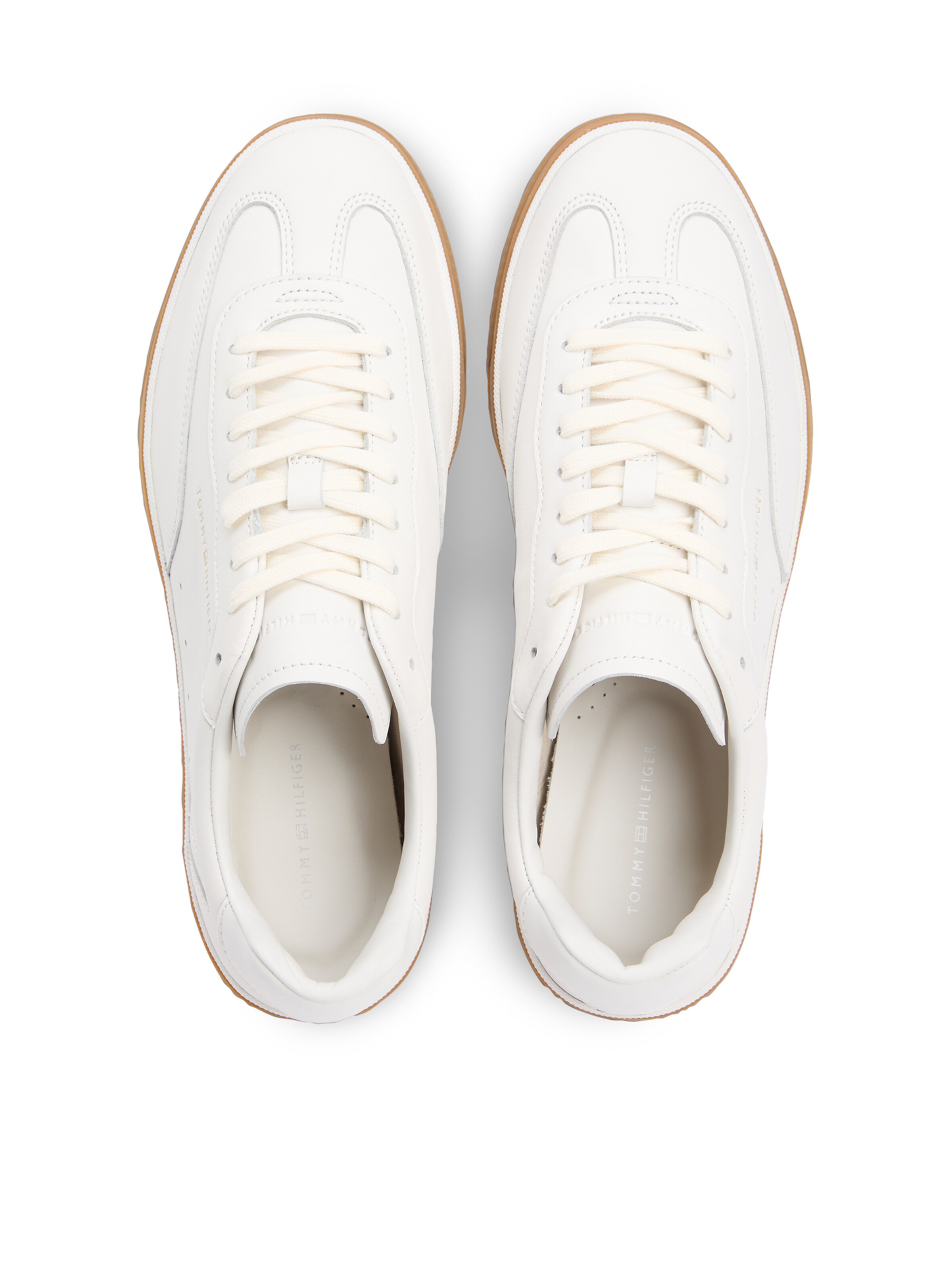 Sneaker low de la TOMMY HILFIGER pe alb