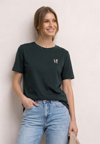 STREET ONE Shirt in Green: front