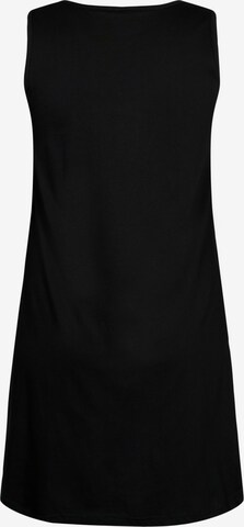 Zizzi Καλοκαιρινό φόρεμα 'VMIRA' σε μαύρο
