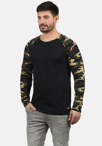 !Solid - Camiseta 'Cajus' en negro: frente