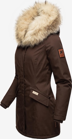 Manteau d’hiver 'Cristal' NAVAHOO en marron