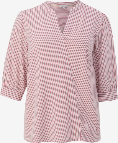 TRIANGLE Blusa en rosa / blanco, Vista del producto