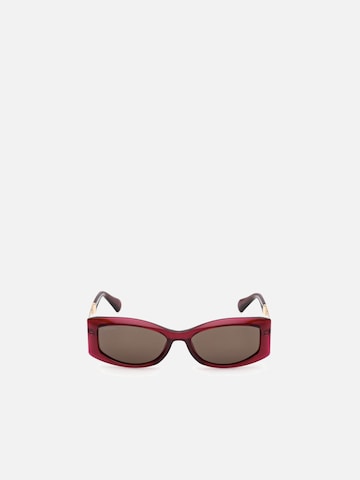 MAX&Co. Sonnenbrille 'Max &co MO0144 Shiny light blue 55/17/140 Women Sunglasses'‌‌‌‌‌‌‌‌ in Rot: Vorderseite