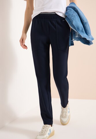 CECIL Slimfit Hose in Blau