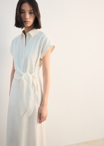 MANGO Kleid 'Hawai-h' in Beige