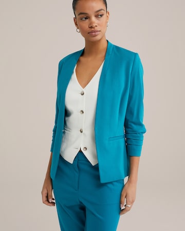 WE Fashion Blazer in Blue: front