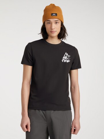 T-Shirt 'Plutoniam' O'NEILL en noir : devant