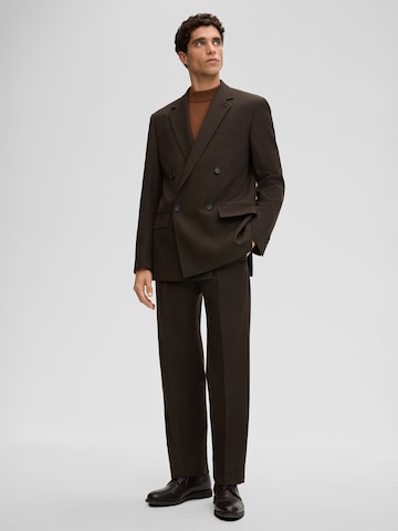 Coupe regular Veste de costume 'Braxton' STRELLSON en marron