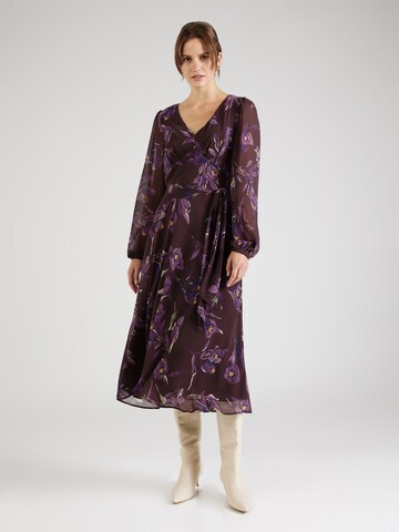 Robe 'TAMERLAIT' Lauren Ralph Lauren en marron : devant