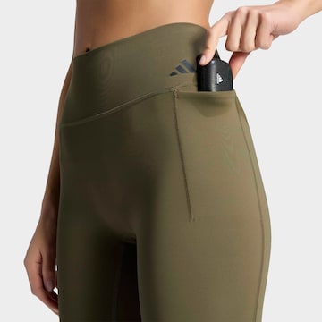 ADIDAS PERFORMANCE Skinny Sporthose in Grün