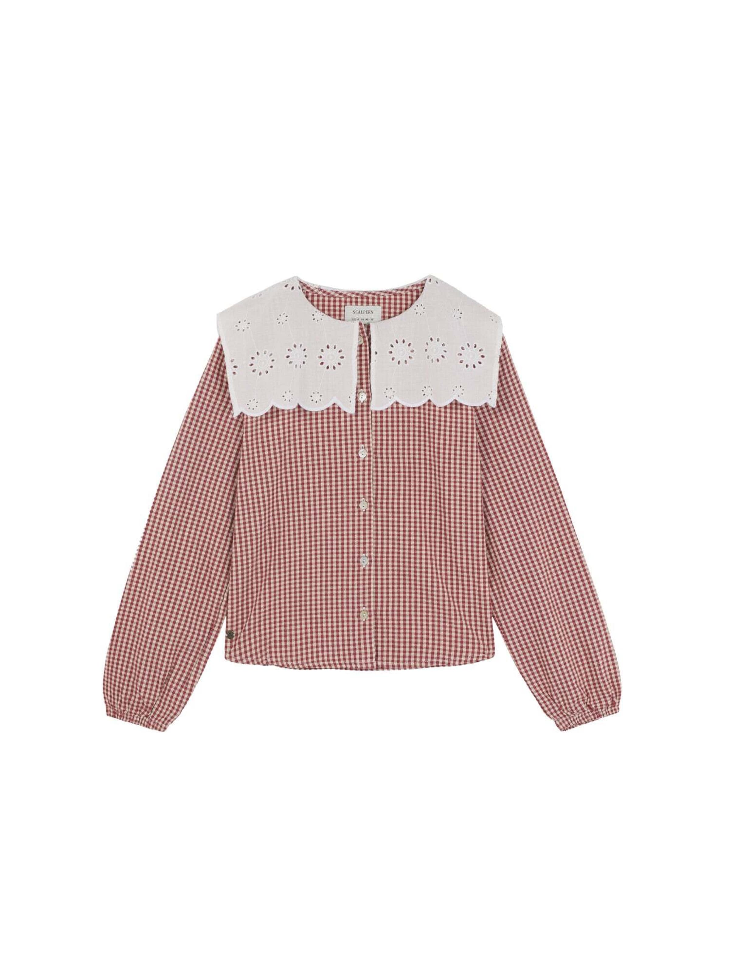 Scalpers Pusero 'Vichy' värissä punainen: etupuoli