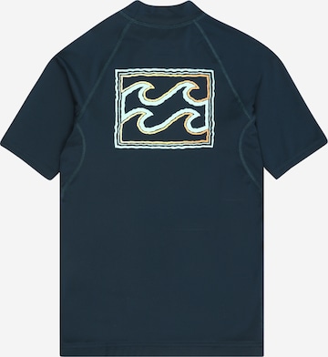 BILLABONG Funkční tričko 'CRAYON WAVE' – modrá