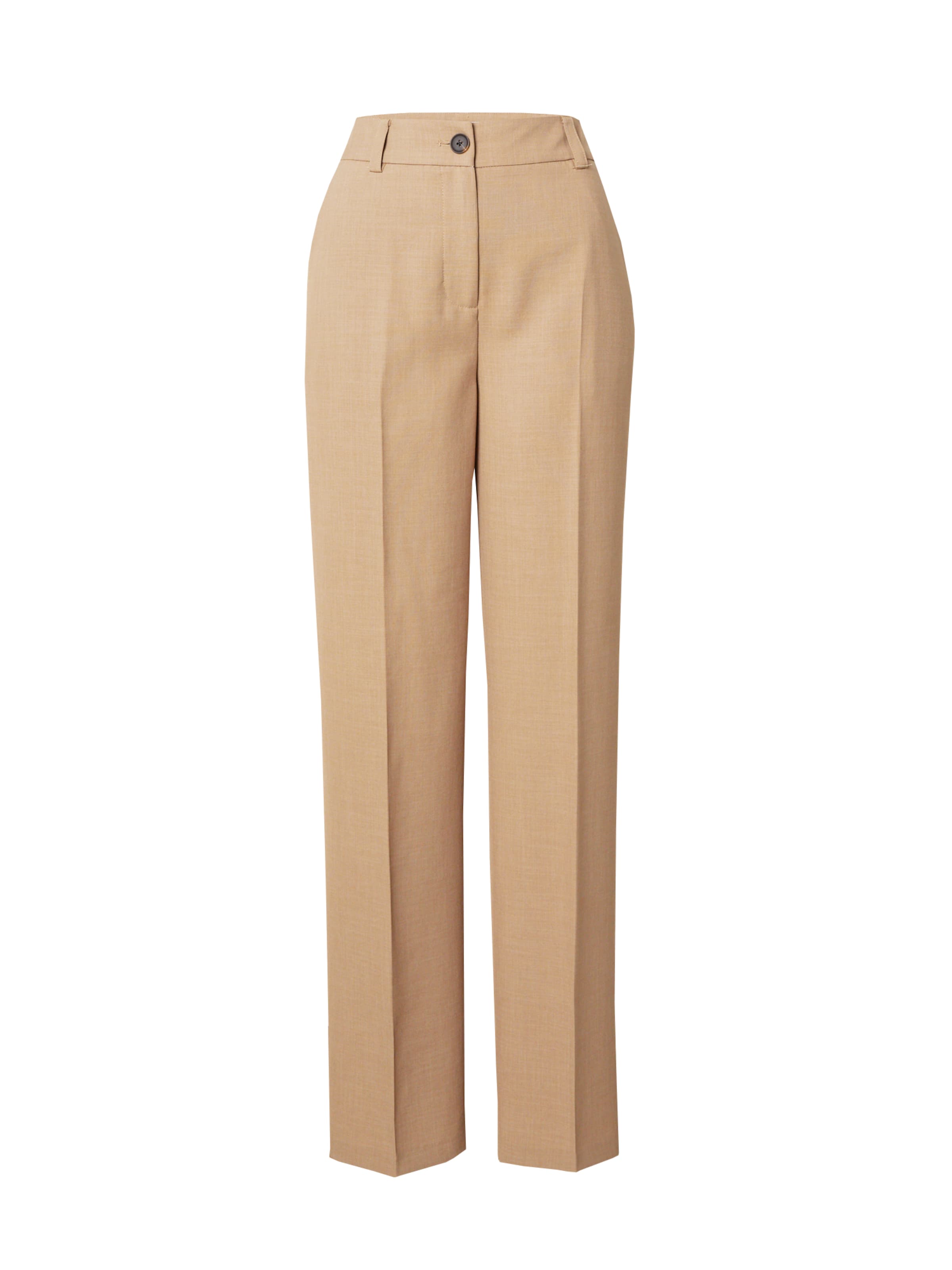 modström Pantalon à pince 'Gale' en sable, Vue avec produit