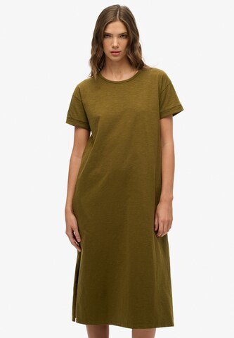 Robe Superdry en vert : devant