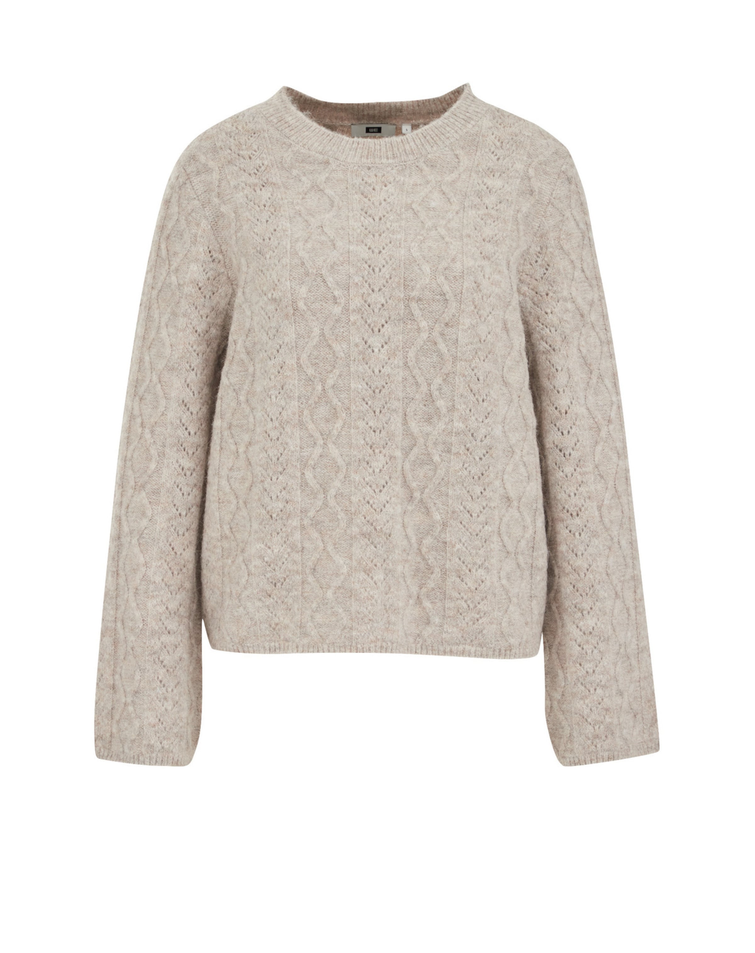 WE Fashion Pullover in Grau: Vorderseite