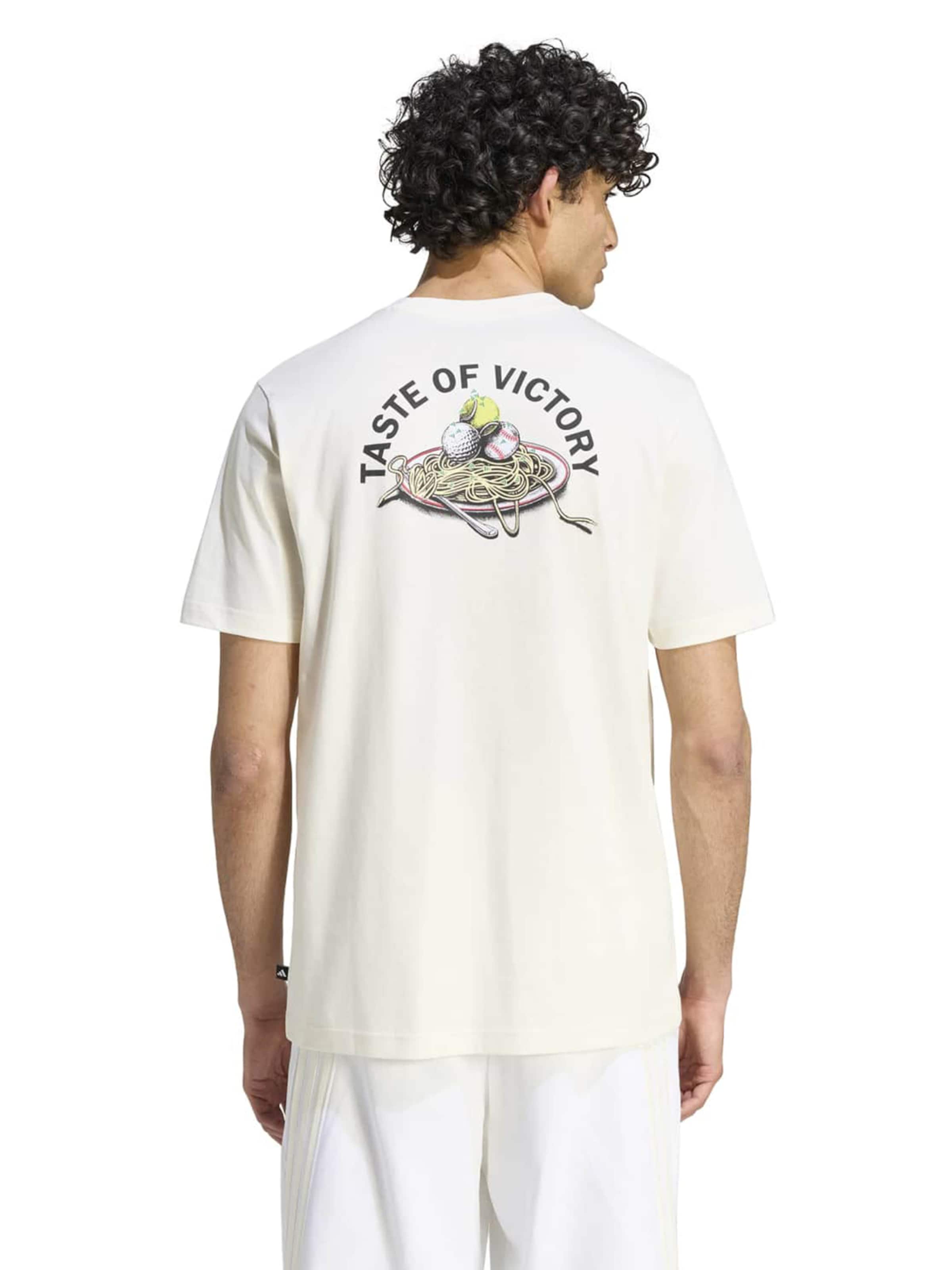 T-Shirt fonctionnel 'TST PST' ADIDAS SPORTSWEAR en blanc : devant
