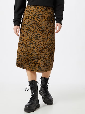 VILA Skirt 'Meko' in Brown: front