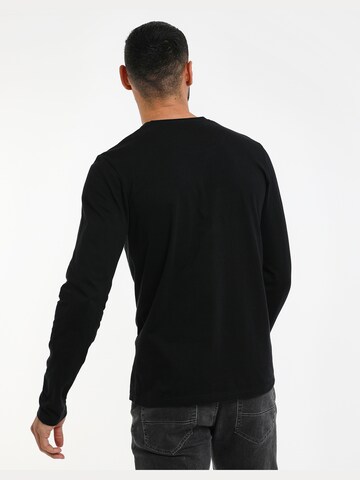 Threadbare Shirt in Schwarz
