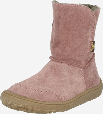 Froddo Snow Boots in Pink: front