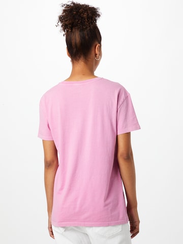 Mavi T-Shirt 'Good Vibes' in Pink