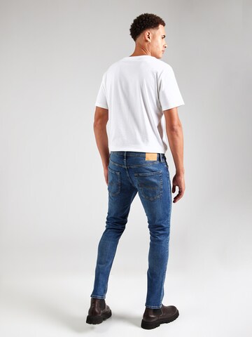 JACK & JONES Slimfit Jeans 'JJITIM JJORIGINAL' i blå