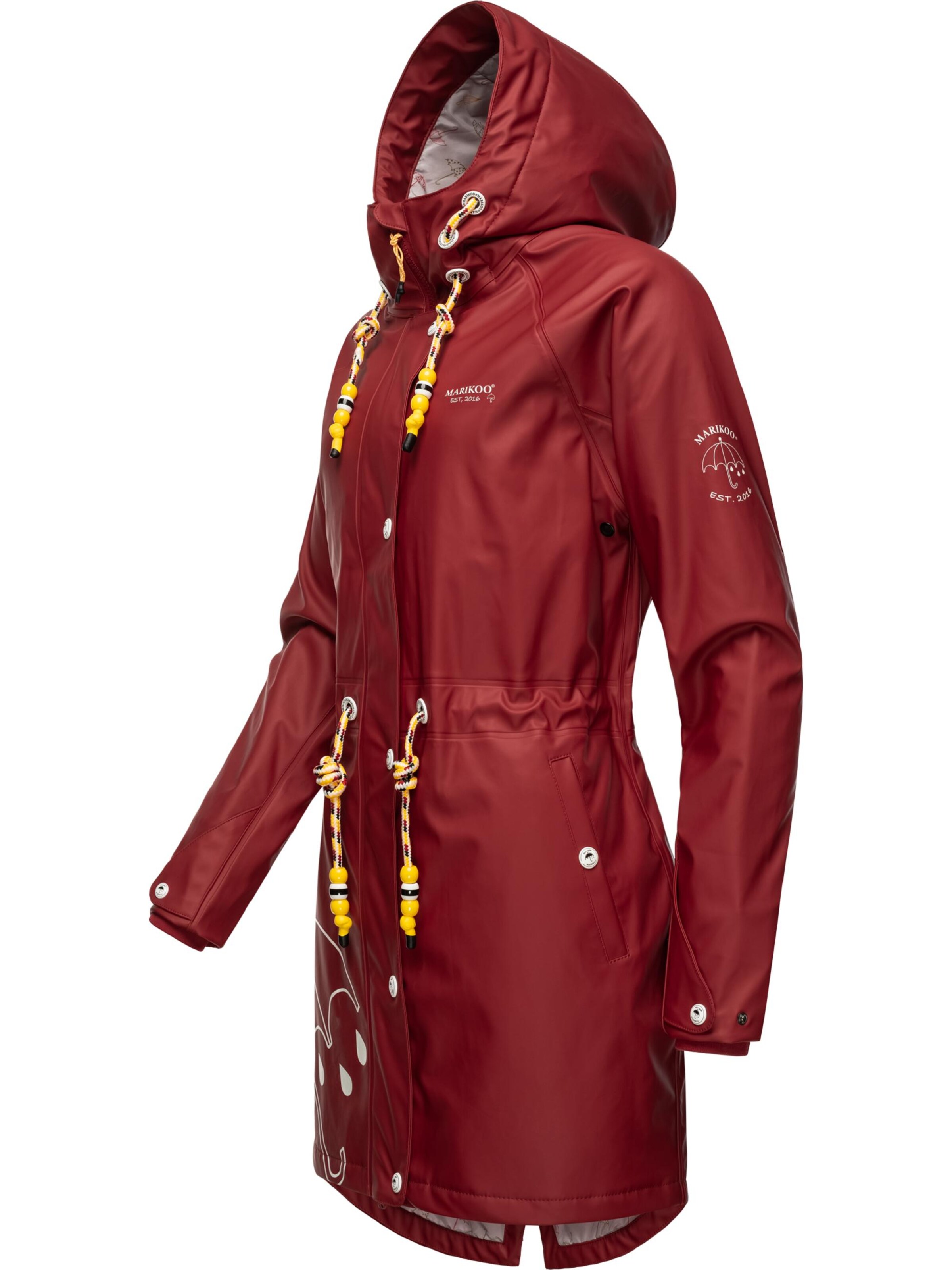 MARIKOO Funktsionaalne mantel, värv punane